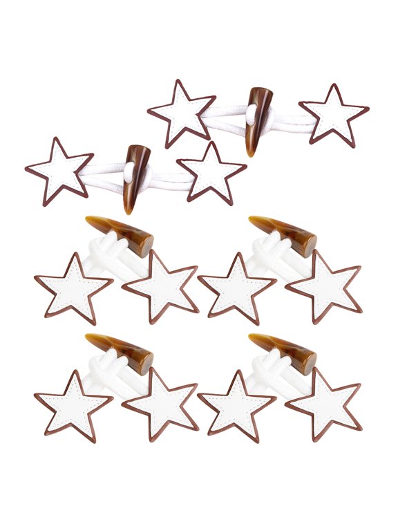 6Pairs Decorative Golden Coat Toggle Buttons Classic Sewing Replacement Buckles