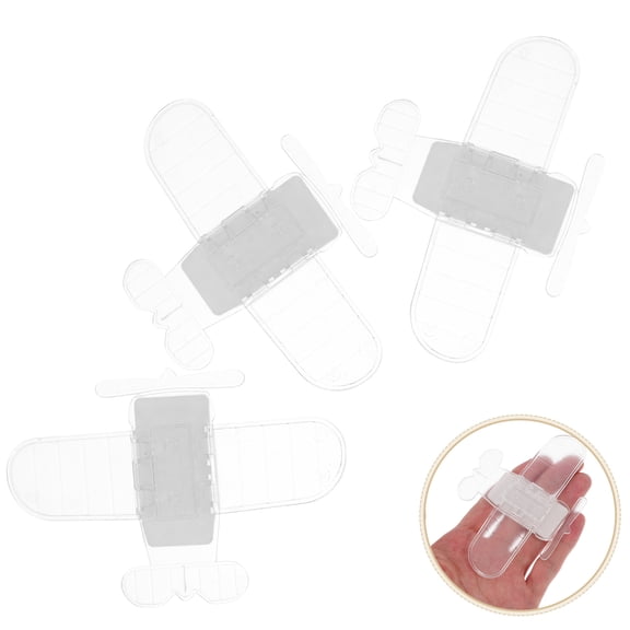 LOLIPPYY 6-Pack Adjustable Transparent Window Locks for Home Security, Airplane Style, Easy Installation Without Tools