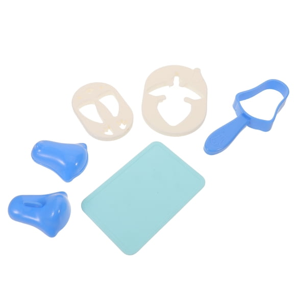 LOLIPPYY 6Pcs Assorted Color Onigiri Maker Set Penguin Rice Ball Mold for and Mochi