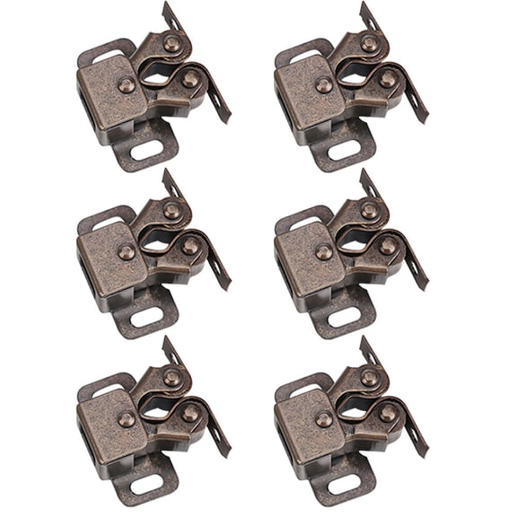 LOLIPPYY 6Pcs Ball Catch Metal Prevent Loose Doors Compact Shape Cabinet Installation