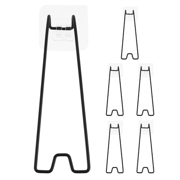 LOLIPPYY 6Pcs Carbon Steel Picture Frame Easel Back Stand Stable Tabletop Display for Home