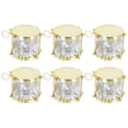 thumbnail image 1 of LOLIPPYY Set of 6 Plastic Drum Ornaments Christmas Decorations for Xmas Tree Hanging Pendants, 1 of 7