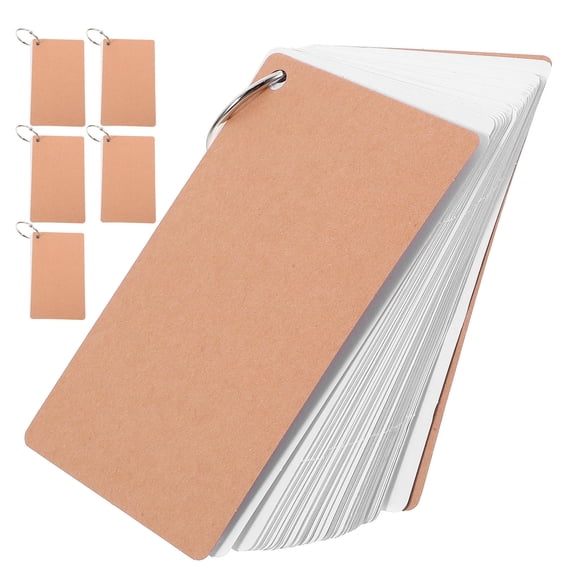 LOLIPPYY 6Pcs Colored Note Cards Blue Paper For Memory Aid At Home
