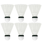 LOLIPPYY 6-Pack Competition Shuttlecocks for Badminton, Sports, Family Fun, and School Activities