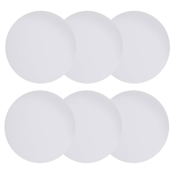 LOLIPPYY 6Pcs Diffuser Lamp Shades Plastic Ceiling Cover for Light Diffusion in Living Room