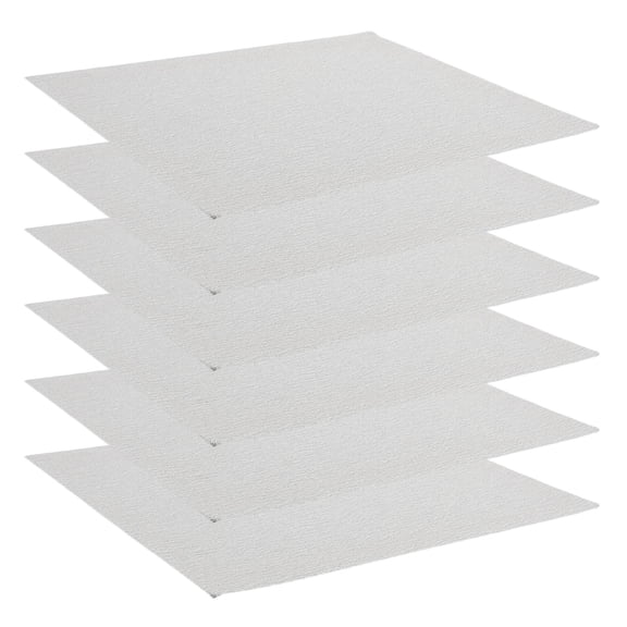 LOLIPPYY 6Pcs Dog Nail Scratch Board Replacement Pads White Self Adhesive Sandpaper