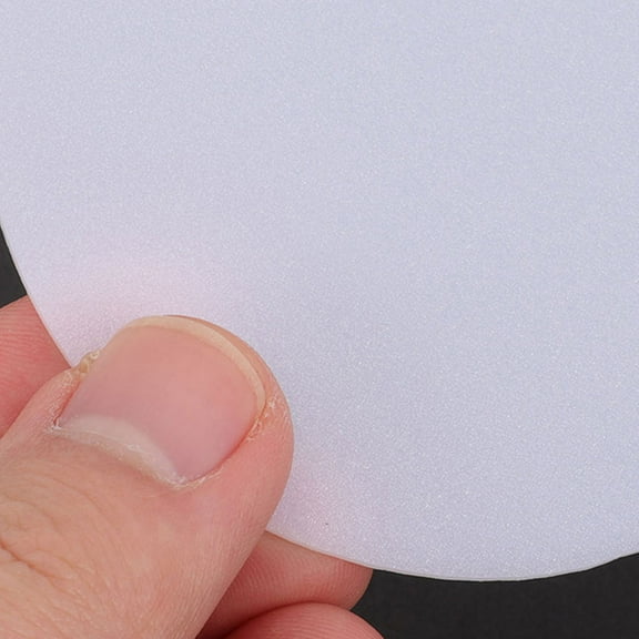 LOLIPPYY 6-Pack White Plastic Downlight Diffuser Covers for Ceiling Lamps, Easy to Install, Light Shade