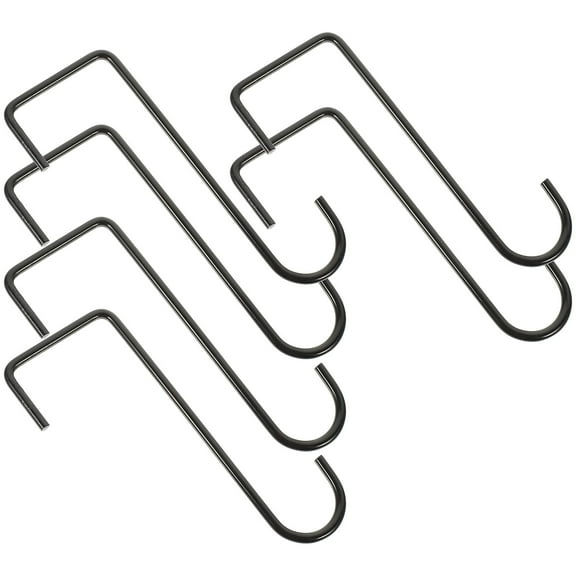 LOLIPPYY 6Pcs Durable Iron Planter Hooks Outdoor for Fence and Tree Branch Hanging