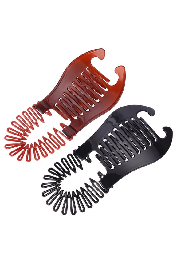 6Pcs Durable Plastic Hair Clips Claws for Ponytail Holders Firm Grip