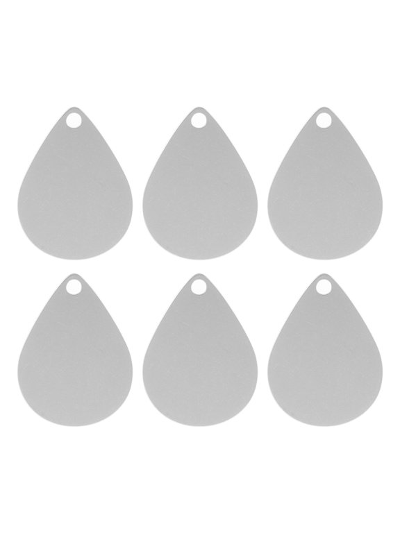 6-Pack Stainless Steel Key for Lettering, Crafting, and Decoration Accessories