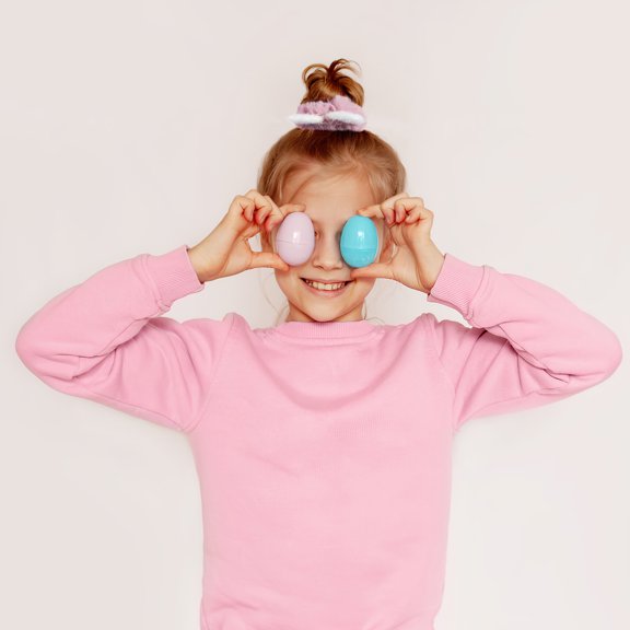 LOLIPPYY 6Pcs Ears Scrunchie Furry Hair Scrunchies For Girls Parties Pink Fluff