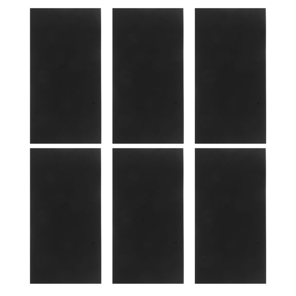 LOLIPPYY 6Pcs Easy Peel Black LED Light Dimming Stickers for Routers Clocks and Electrical Appliance Use