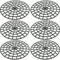 thumbnail image 1 of LOLIPPYY 6Pcs Flowerpot Bottom Mat Plastic Reusable Riser for Pots Outdoor Plant Elevator for Pots, 1 of 7