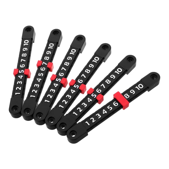 LOLIPPYY 6-Pack Foosball Table Score Counters Plastic Goal Scoring Markers for Table Soccer Accessories