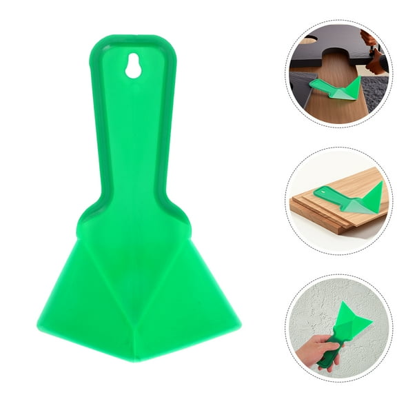 LOLIPPYY 6Pcs Green Ergonomic Plastic Drywall Corner Tool for Home Use Efficient Mudding Plastering and Smoothing