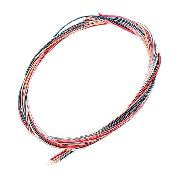 LOLIPPYY 6Pcs Guitar Replacement Strings Durable Acoustic Guitar Strings for Beginner Guitarists