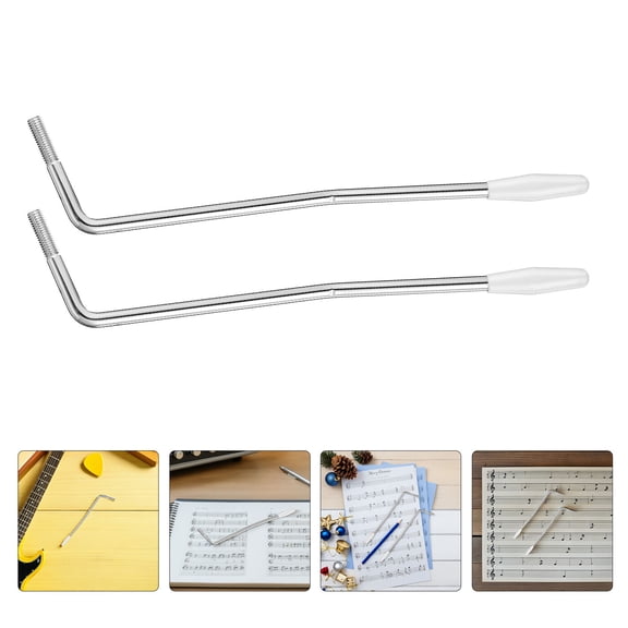 LOLIPPYY 6Pcs Guitar Tremolo Arm Set with 5Mm Thread for Stable Connection and Expressive Sound Control