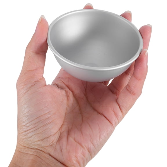 LOLIPPYY 6-Piece Nonstick Aluminum Hemisphere Cake Pans Set for Birthday Cakes, Dessert Molds and Baking