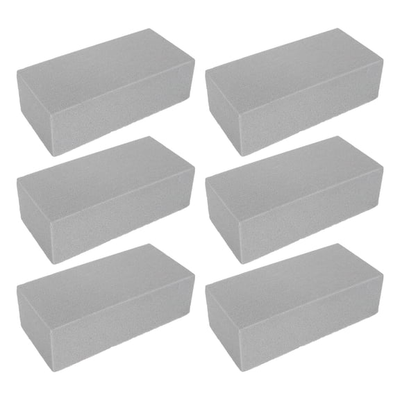 LOLIPPYY 6-Pack High Density Floral Foam Bricks for Professional and Flower Arranging Crafts