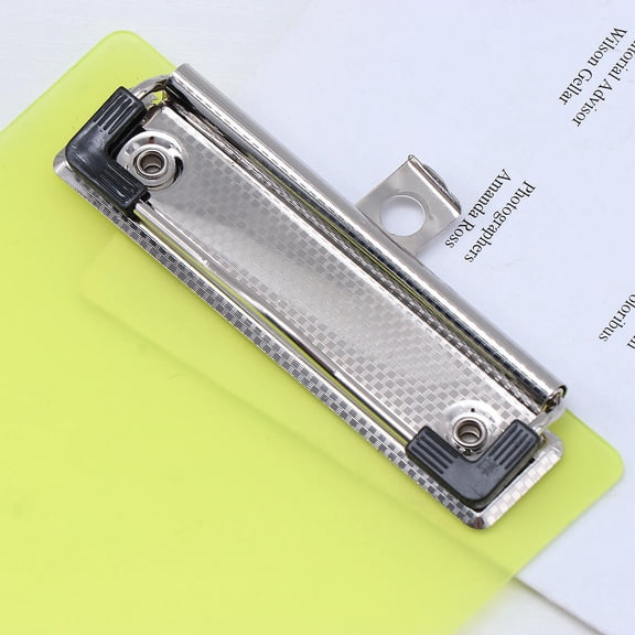 LOLIPPYY 6-Pack A4 Profile Clipboards with Protective Plastic Wrap Edges for Secure Paper Handling and Durability