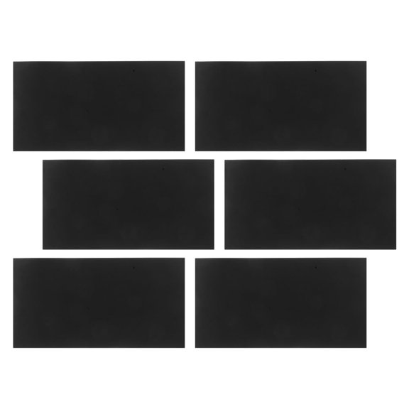 LOLIPPYY 6Pcs LED Light Blackout Covers for Electrical Appliances Routers and Clocks Black Sheets