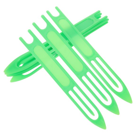 LOLIPPYY 6Pcs Large Plastic Carpet Weaving Needles Heavy Duty Needle for Rug and Net Repairs