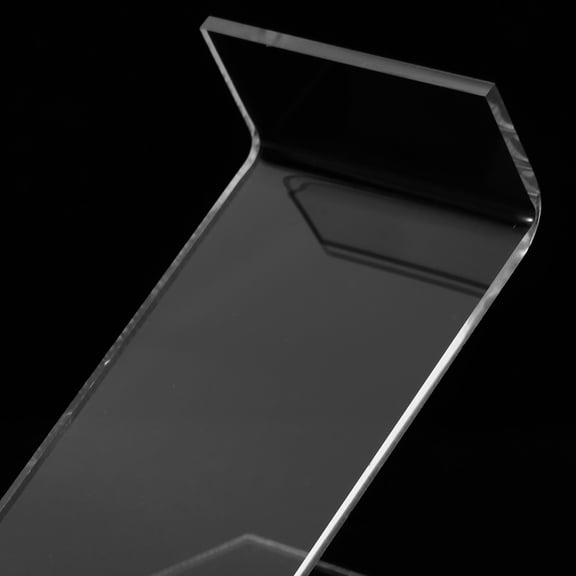 LOLIPPYY 6Pcs Lightweight Transparent Shoe Display Stand for Casual Footwear and Sandals