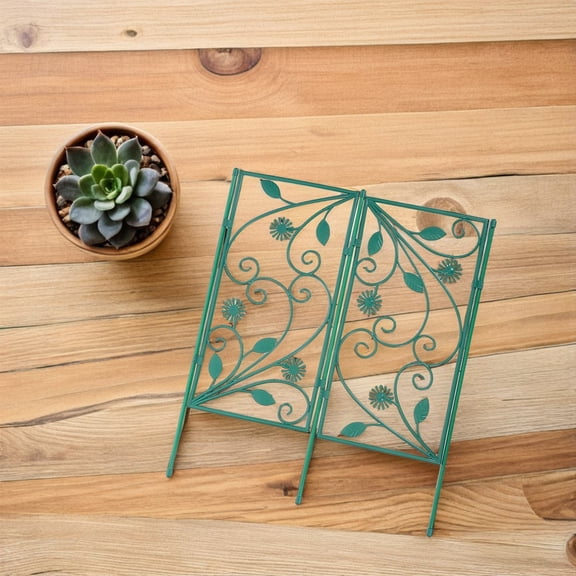 LOLIPPYY 6Pcs Orchid Climbing Rack Green Plant Support Stake for Indoor and Garden