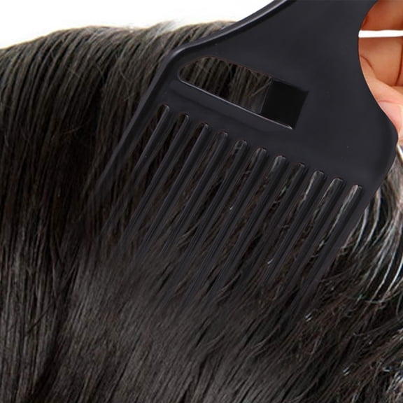 LOLIPPYY 6Pcs Portable Assorted Color Hair Pick Comb for Detangling and Hair Lift Styling