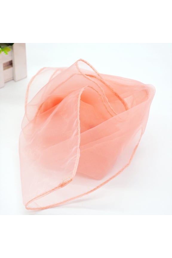 6Pcs Portable Dance Scarves Made from Imitated Silk Fabric for Juggling and Tricks