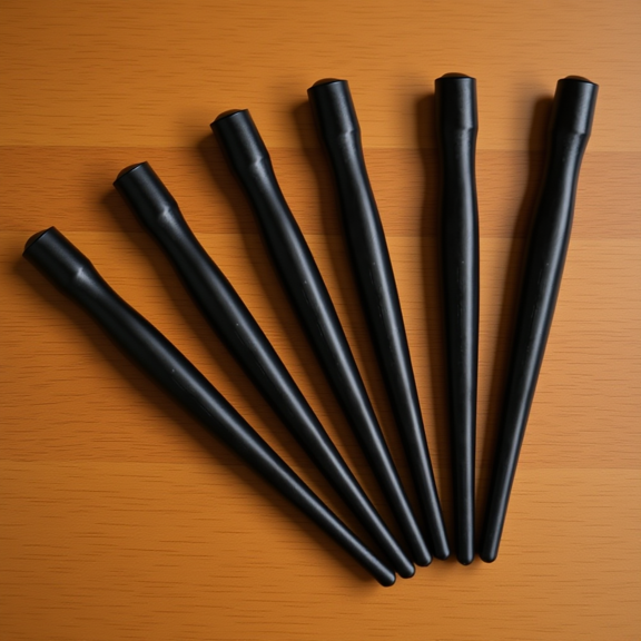 LOLIPPYY 6Pcs Professional Plastic Dip Pen Holders for Ink Drawing with Compatibility for Various Nibs