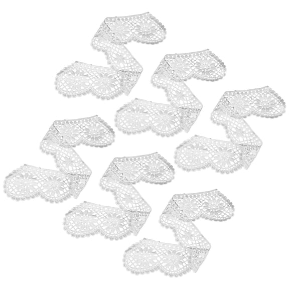 LOLIPPYY 6-Pack Replaceable White Sewing Trim Ribbon for Clothes, Dresses, Hats, and Craft Projects