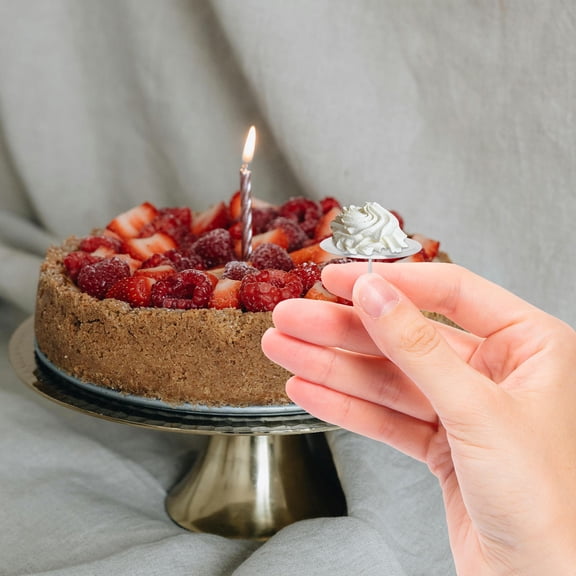 LOLIPPYY 6Pcs Reusable Stainless Steel Cake Flower Nails for Cake Rose and Cupcake Decorating