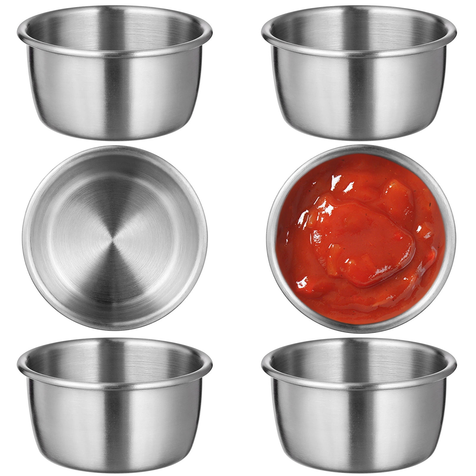 metal can for dribbling dressing on salads Metal Dipping