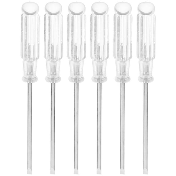 LOLIPPYY 6-Piece Mini Steel Screwdriver Set for Home Repairs and Everyday Use by General Users