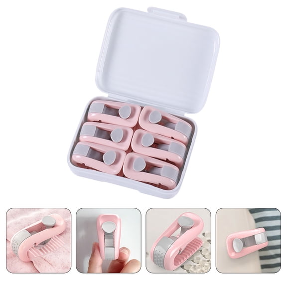 LOLIPPYY 6Set Quilt Fixer ABS for Bedding Sheet Stabilization at Home