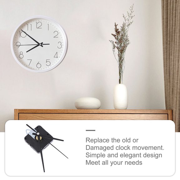 LOLIPPYY 6Sets Useful Quartz Clock Movement with Assorted Color Pointer Accessories Kit