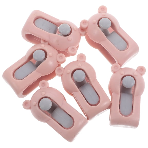 LOLIPPYY 6pcs Blanket Holder Pink Bed Sheet Clips For Quilt Alignment For Household Users