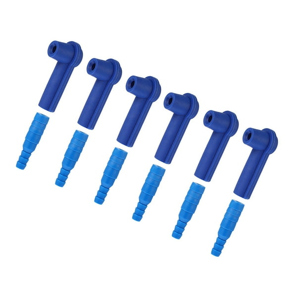 LOLIPPYY 6pcs Brake Fluid Replacement Machine Fitting Brake Fluid Changer Blue ABS DIY Repair