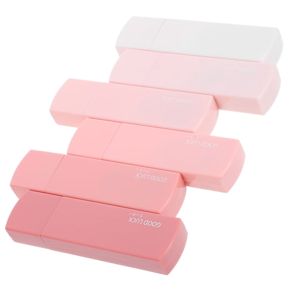 LOLIPPYY 6-Pack Tape for Students, User-Friendly Design with Adhesion, PET Material