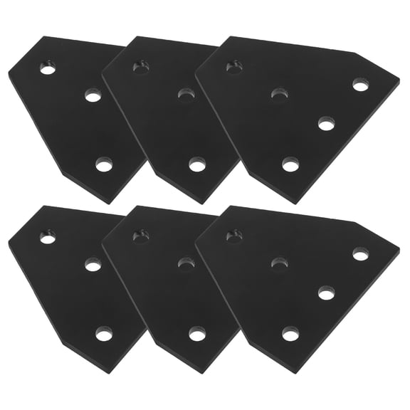 LOLIPPYY 6pcs T Shape Joint Plates For Strengthening 3D Printer Frame With Durable Aluminium