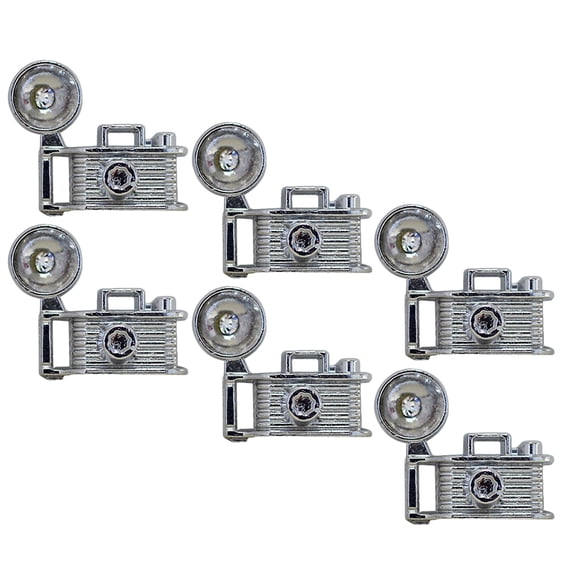 LOLIPPYY 6pcs Tiny Vintage Camera Model Doll House Decoration for Bedroom Details