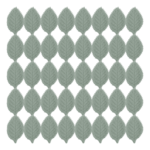 LOLIPPYY 70-Piece Green Artificial Leaves Set for Home Decoration, Photo Props, Party Decor, and Craft Projects