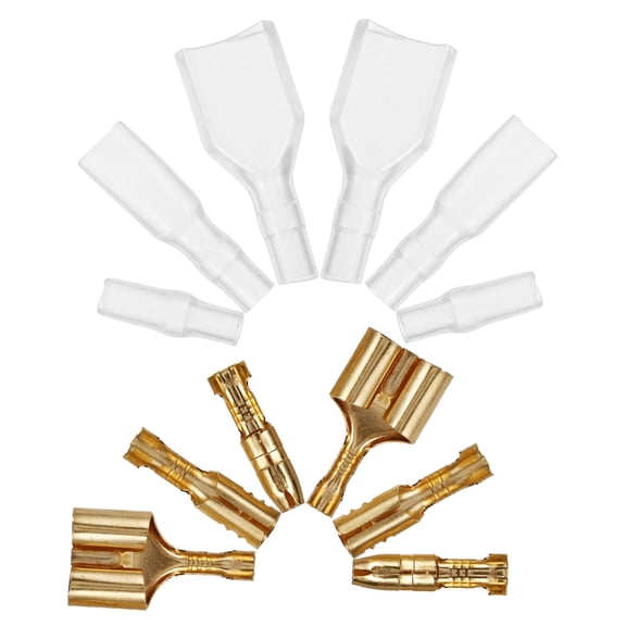 LOLIPPYY 70Sets Bulk Motorbike Bullet Terminal Connectors Kit with Easy Installation and Protective Covers