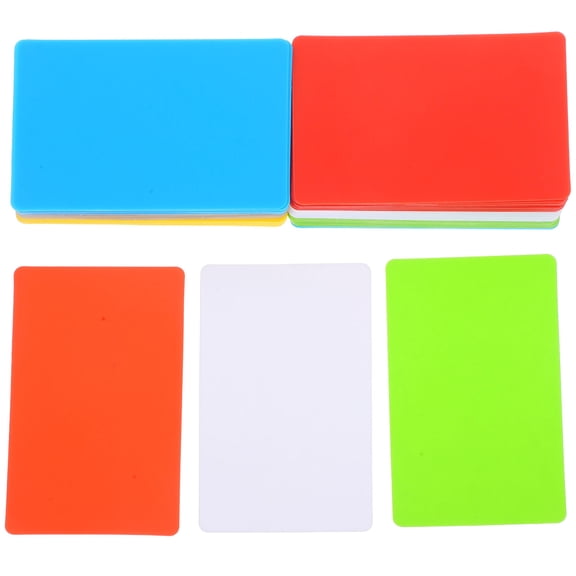 LOLIPPYY 72Pcs Blank Printable Plastic Cards Frosted Design for Business and DIY Projects
