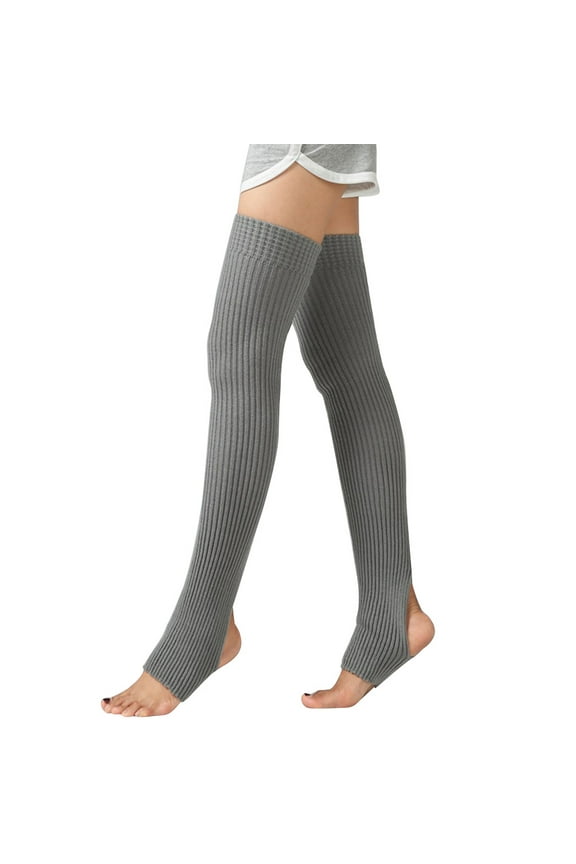 75cm 1Pair Pattern Adult Children Ballet Dance Socks - Warmth Latin Leggings Socks Suit(Light )