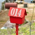 thumbnail image 1 of LOLIPPYY 8 Sets White Address Numbers for Mailbox, Modern Paper Design, and Stylish for Residential Use, 1 of 6