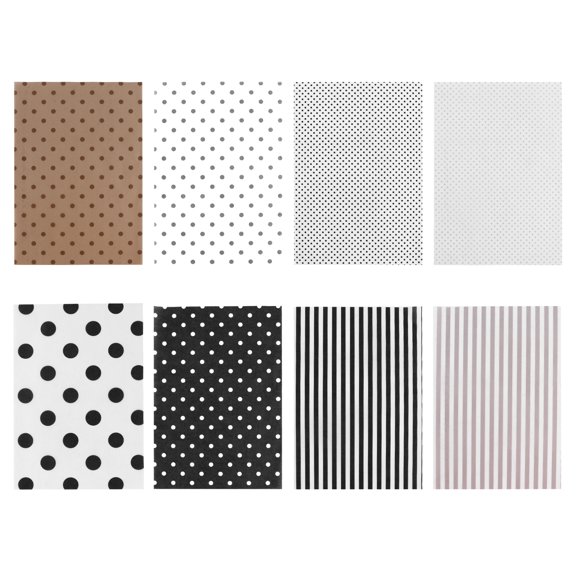 LOLIPPYY 80 Sheets Ultra-thin Tissue Wrapping Papers with Lined Design for Easy Wrapping