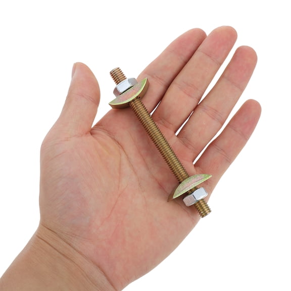 LOLIPPYY 8-Piece Heavy Duty Bed Frame Hardware Kit with Stainless Steel Corner Brackets and Screws for Secure Furniture and Bed Rail Assembly