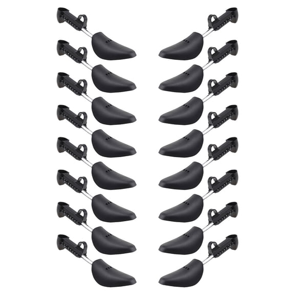 LOLIPPYY 8Pairs Shoe Shaping Stretchers Plastic Adjustable Shoe Tree for Boots Sneakers Support